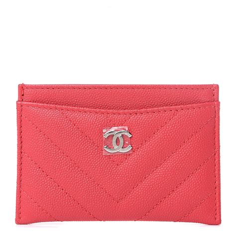 chanel chevron quilted card case|Chanel Card Case Wallet .